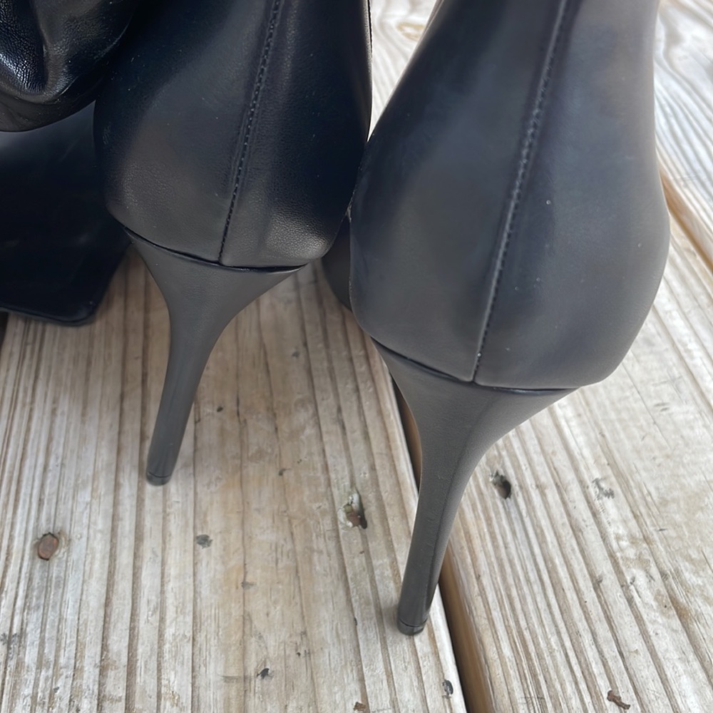 NWOT- I.N.C "Iyonna" Over-The-Knee Black Slouch Boots Size 11 - Picture 7 of 15